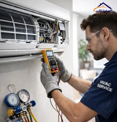 تنظيف وصيانة المكيفات